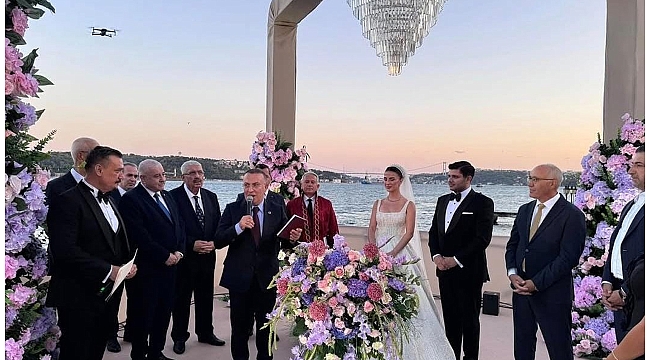 Sedat Şahin’in kızı evlendi: Düğüne MHP’den yoğun katılım
